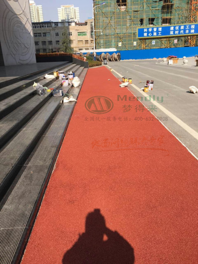 航天五一〇所 红古彩色路面