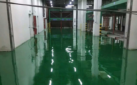 11月红古红古环氧地坪施工高峰来袭，梦得来化工多项目同步推进保交付